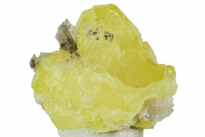 Lemon-Yellow Sulfur Crystals - Italy #238417